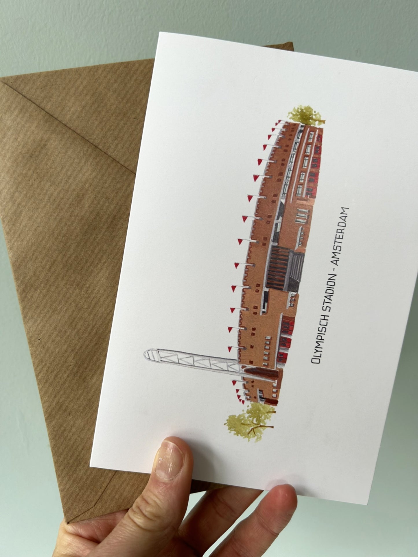 Card Olympic Stadium Amsterdam