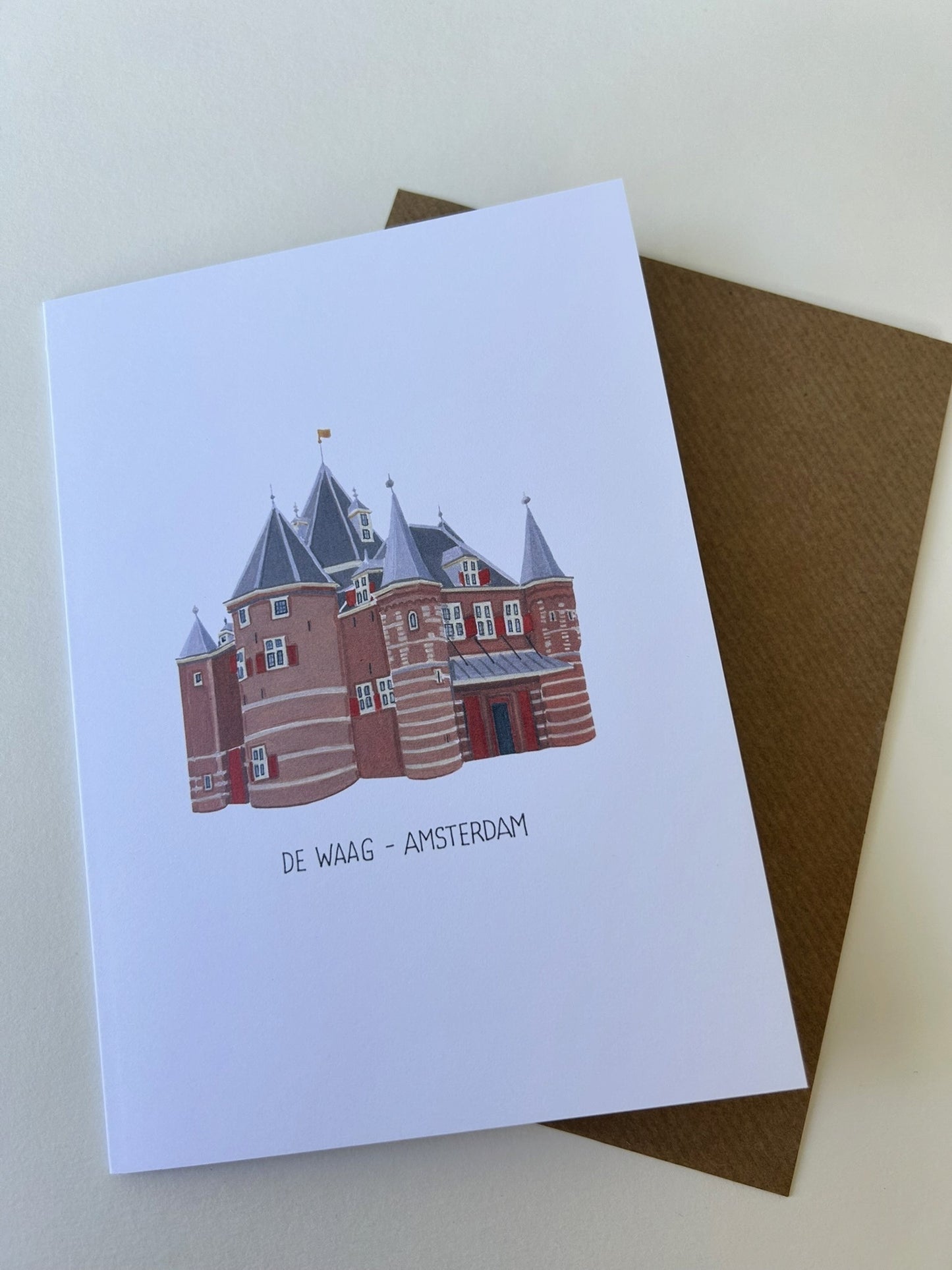 Card De Waag Amsterdam