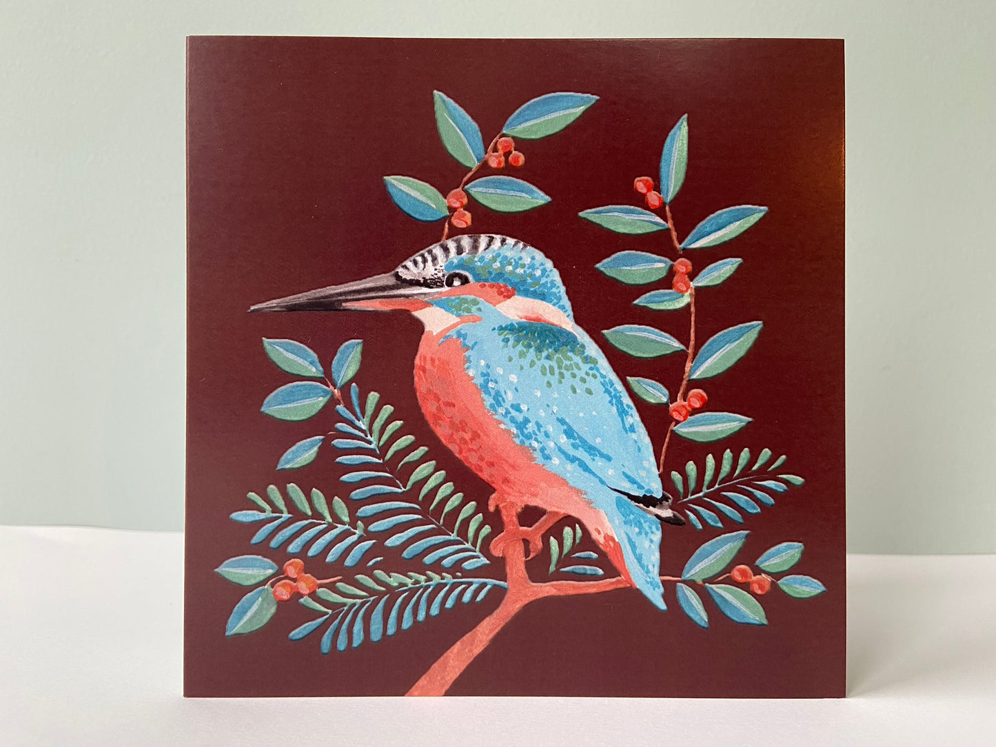 Kaart IJsvogel umbre