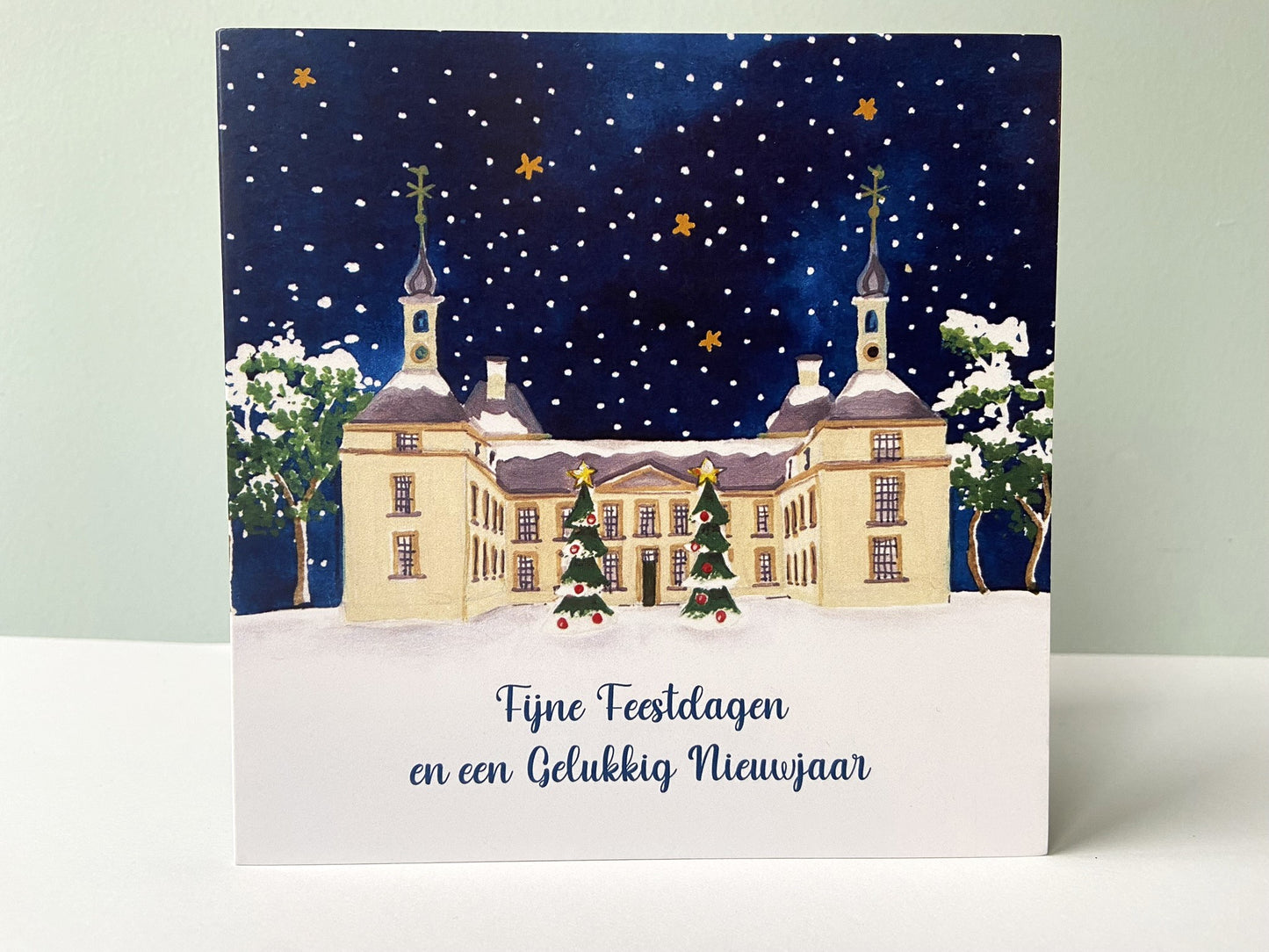 Kerstkaart Huys te Warmont