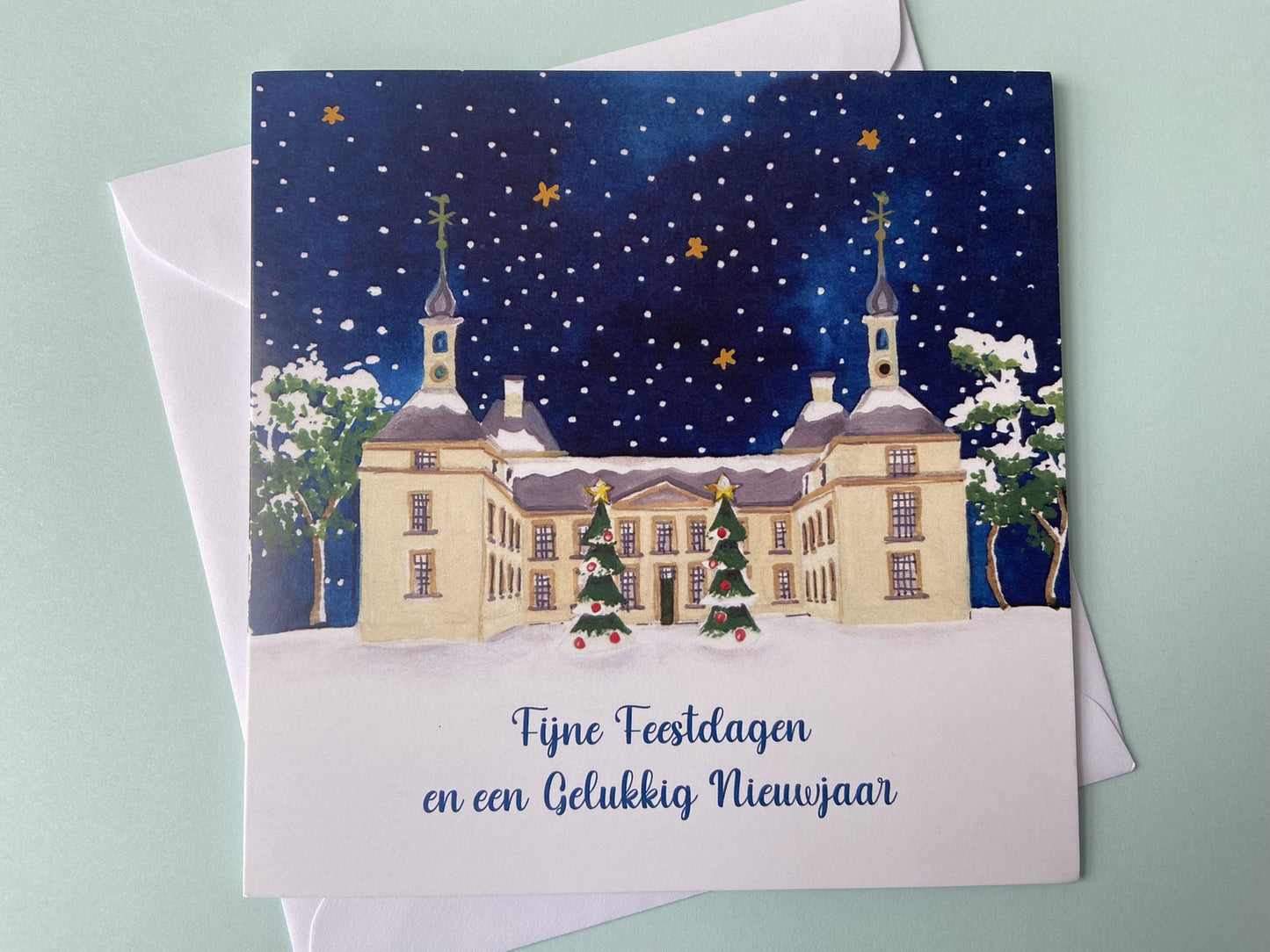 Kerstkaart Huys te Warmont