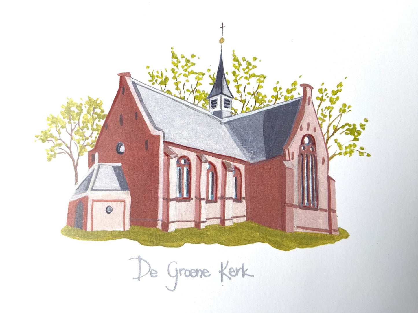 Kaart Groene kerk