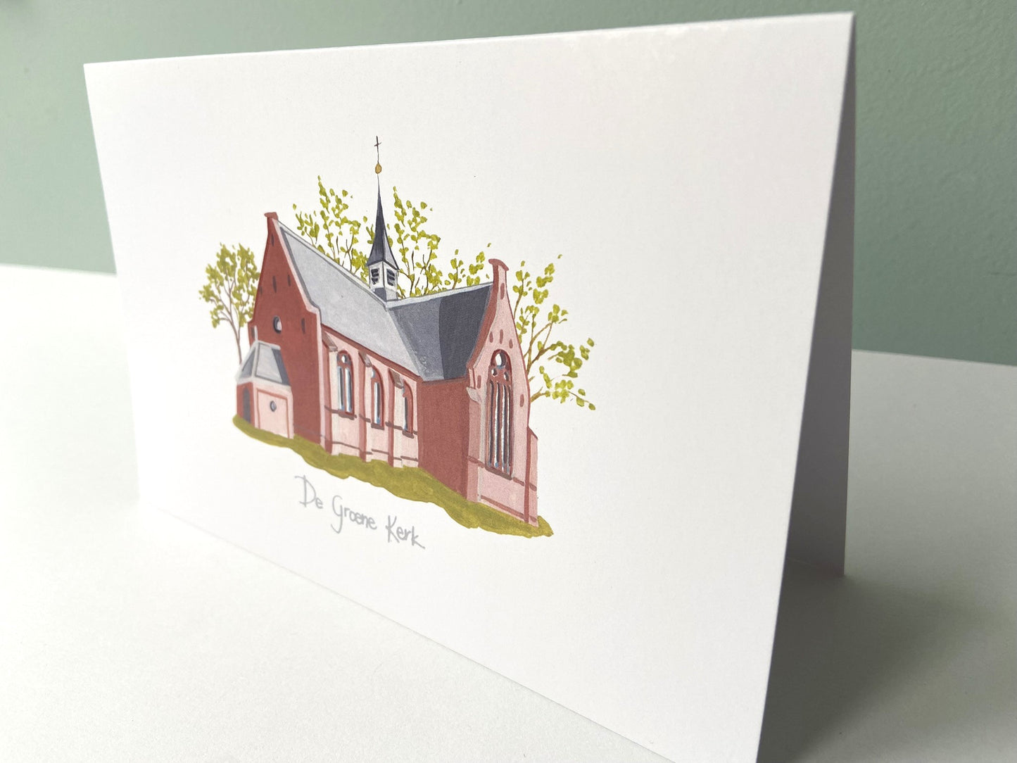 Kaart Groene kerk
