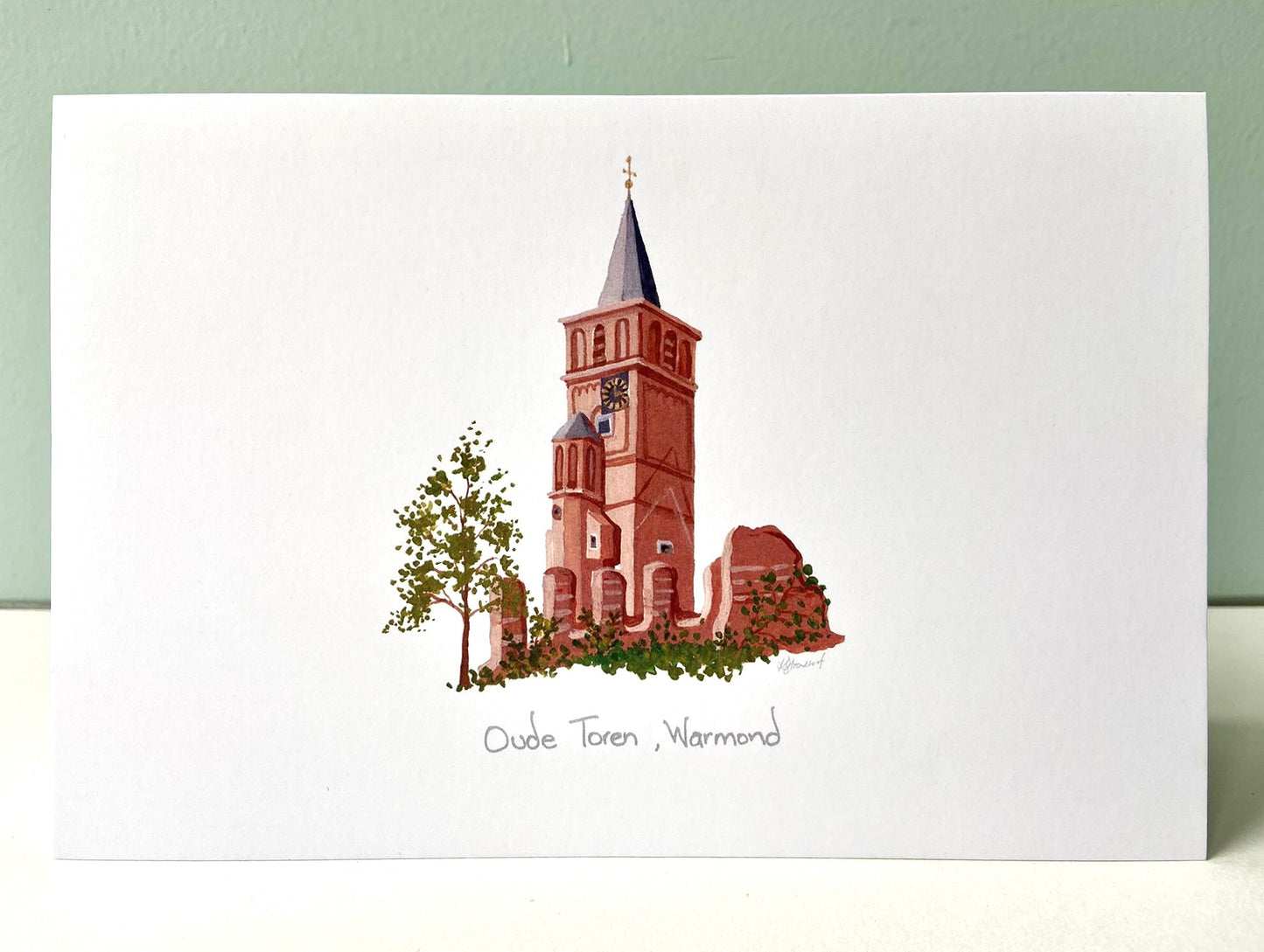 Kaart Oude toren