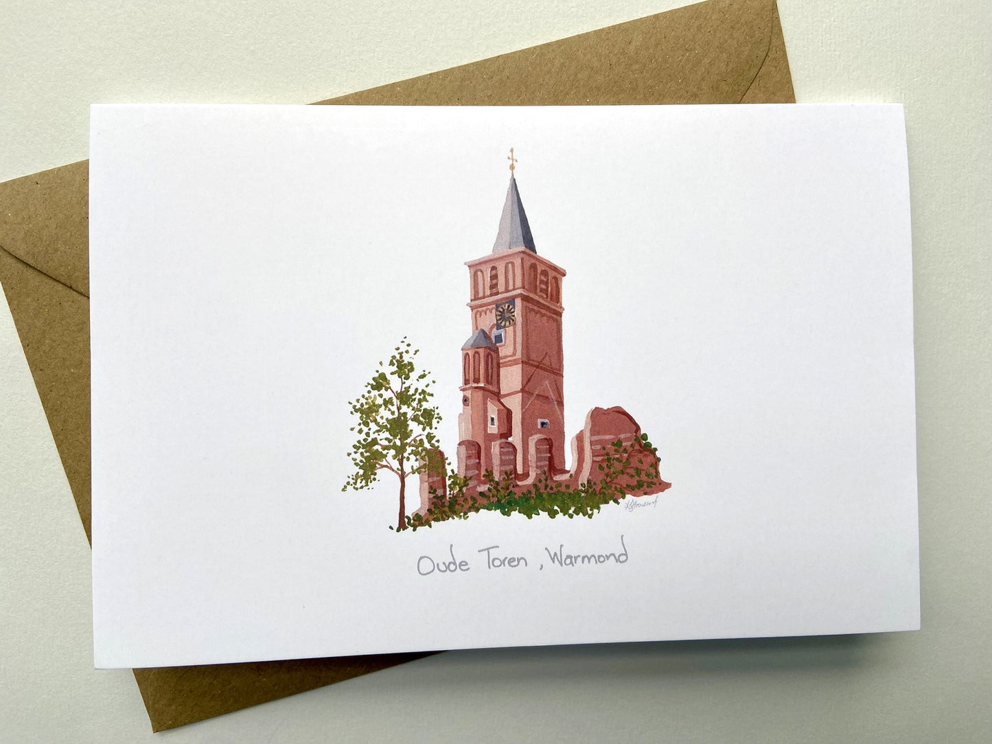 Kaart Oude toren