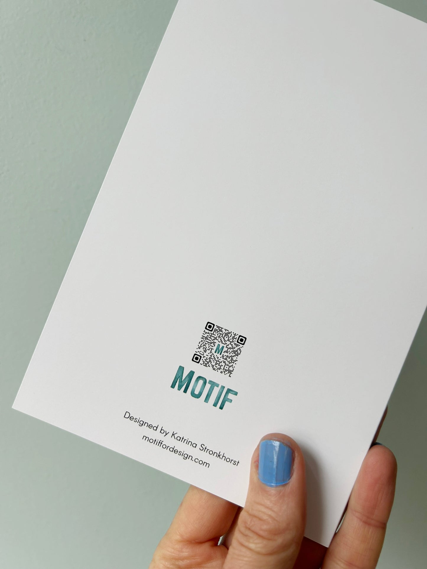 Card 'De Fiets'  - The bicycle card
