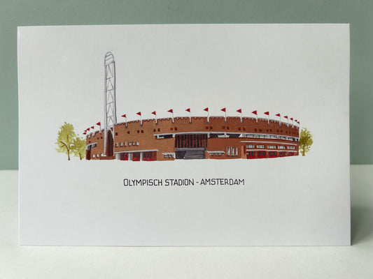 Card Olympic Stadium Amsterdam
