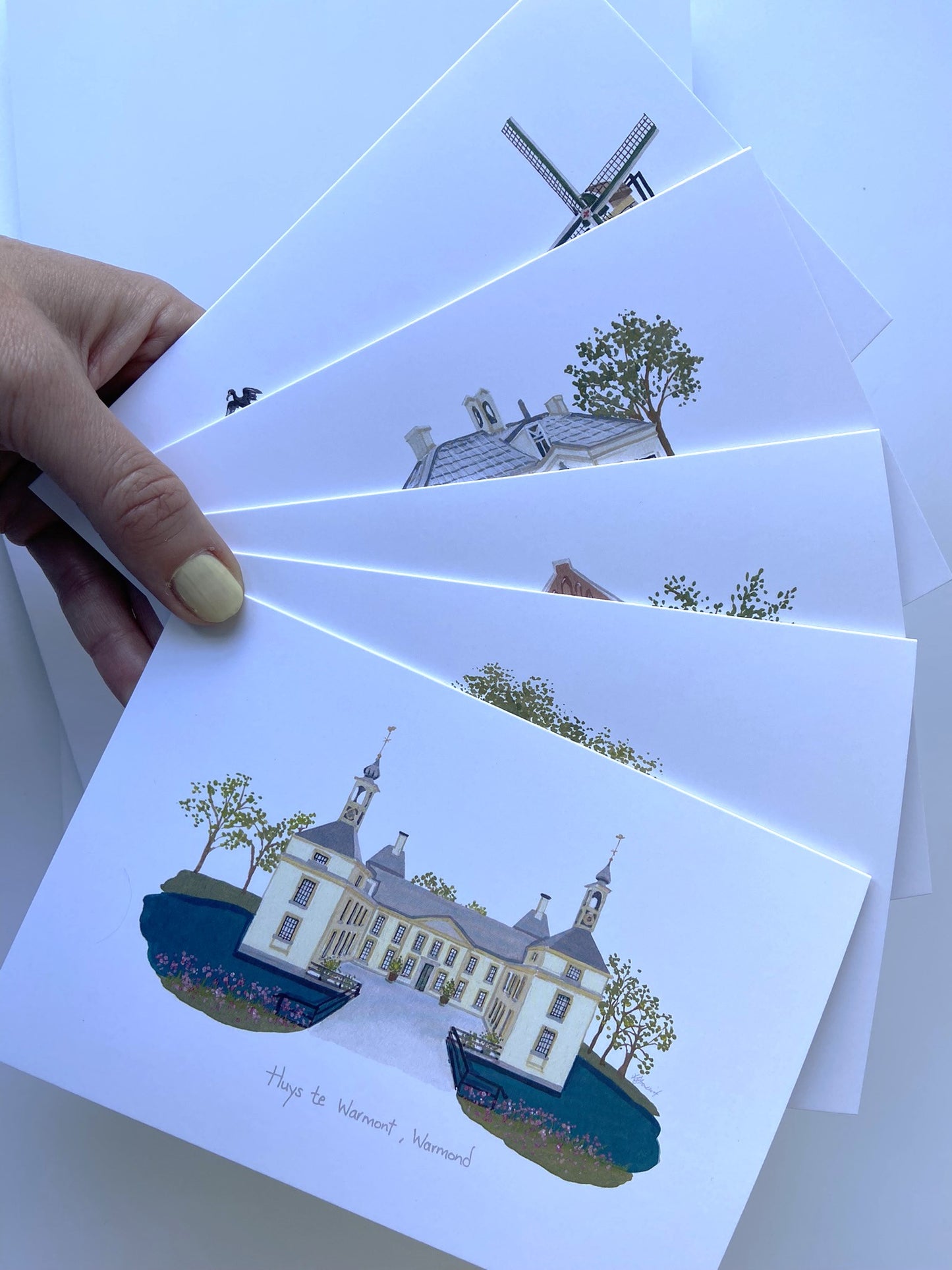 Cadeauset Warmond wenskaarten